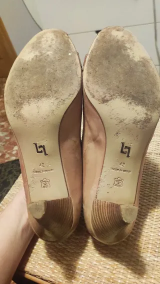 Zapatos de tacón LATOUCHE beige y marrón