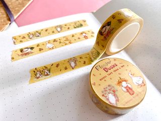 Pegatinas y Cinta Washi de Patos -Arte - Papelería