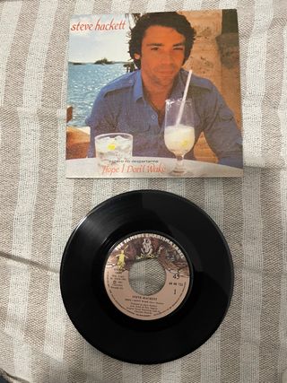 Steve Hackett Hope I Don't Wake Vinilo Single 7