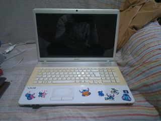 Portátil Sony Vaio Beige/Blanco