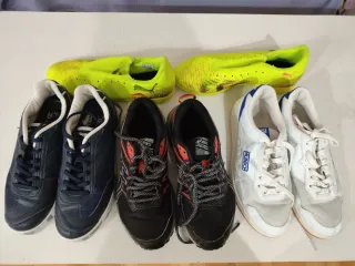 Lote de 6 zapatillas deportivas tallas 39 y 40