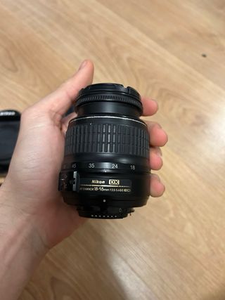 Cámara Nikon D40 Negra