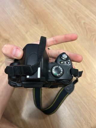 Cámara Nikon D40 Negra