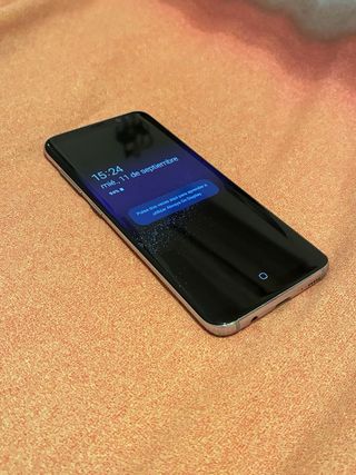 Samsung Galaxy S8 Edge + Funda Naranja