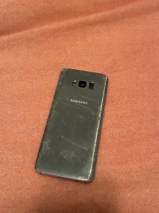 Samsung Galaxy S8 Edge + Funda Naranja