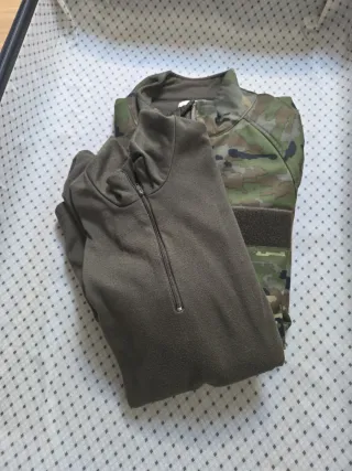 Forro polar militar camuflaje