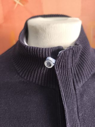 Cárdigan Massimo Dutti Azul Marino