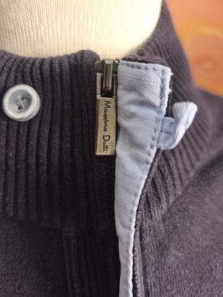 Cárdigan Massimo Dutti Azul Marino