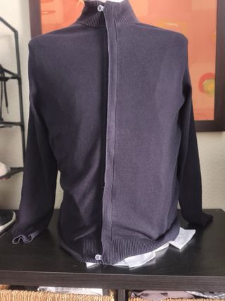 Cárdigan Massimo Dutti Azul Marino