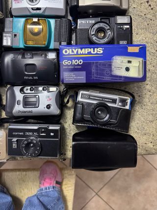 Lotto 40 Fotocamere Analogiche Varie Marche