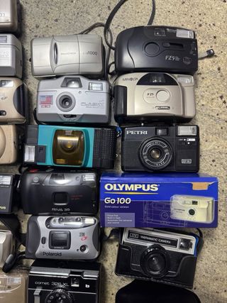 Lotto 40 Fotocamere Analogiche Varie Marche