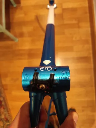 Eddy Merckx Strada Cuadro Bicicleta Azul..