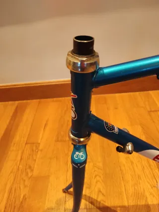 Eddy Merckx Strada Cuadro Bicicleta Azul..