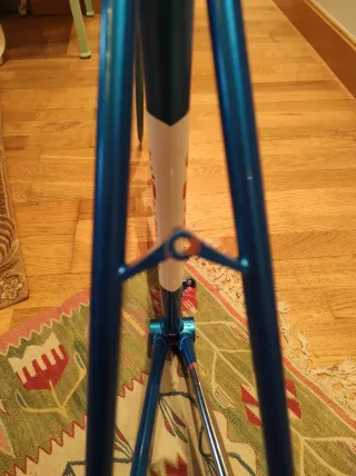 Eddy Merckx Strada Cuadro Bicicleta Azul..