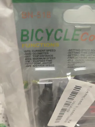 Ciclocomputador Bici BN-518 15 Funciones