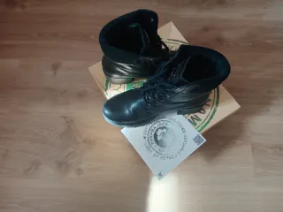 Botas Panama Jack mujer piel negras de tacón..