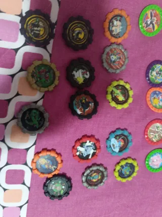 Tazos Pokémon Boinx y Roks