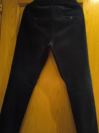 Pantalón mujer pana Sfera azul marino talla 40