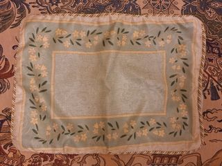 Colcha bouti 150 beige y verde