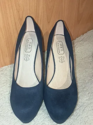 Zapatos de tacón H&D azul marino