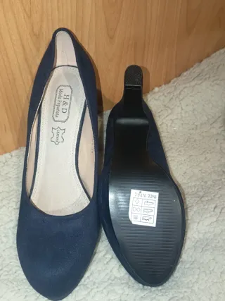 Zapatos de tacón H&D azul marino