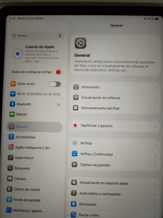 iPad Air (2024) 128GB Azul 11 WiFi