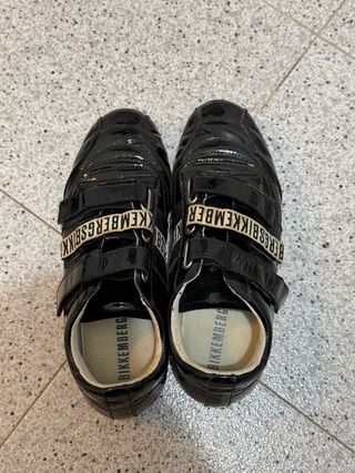 Zapatillas Bikkembergs Negras Charol