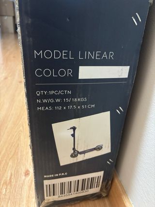 Patinete Eléctrico Ecoxtrem LINEAR