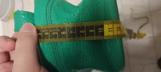 Neceser vintage años 90 verde