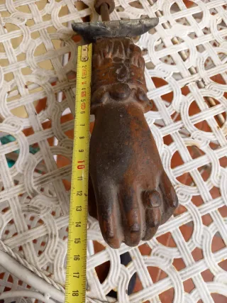 Picaporte antiguo.Aldaba