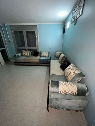 Conjunto Sofás 3m + 2.30m + Almohadas