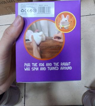 Juguete Hamster Rabbit con cola móvil