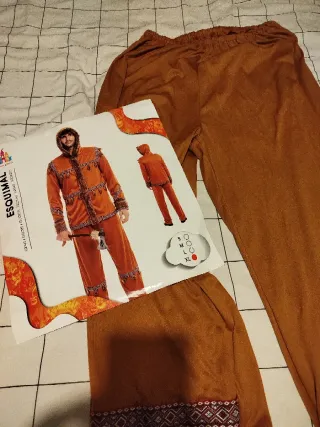 Disfraz esquimal hombre talla única