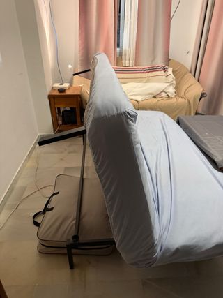 Divano letto Ikea Blu/Grigio