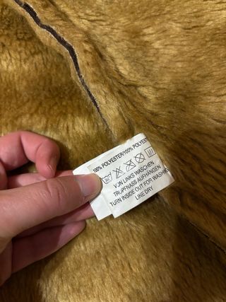 Abrigo de pelo mujer