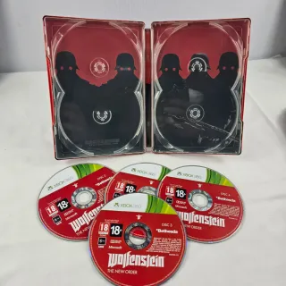 Wolfenstein: The New Order Xbox 360 - 4 Dischi