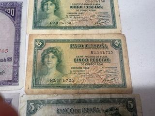Lote de Billetes Pesetas Españolas