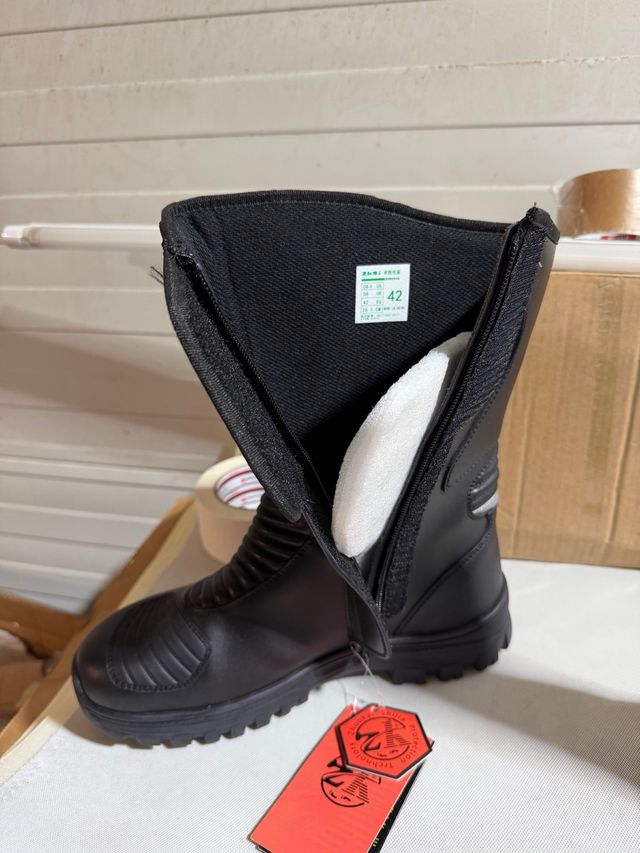 Botas de moto enduro/off-road negras talla 42