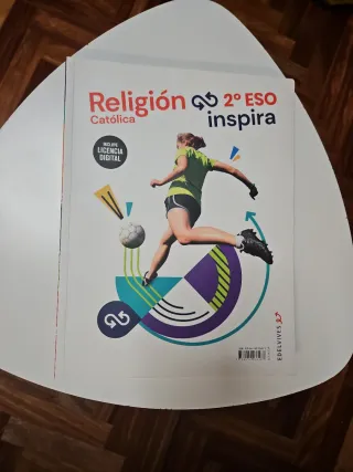 Proyecto Inspira - Religión Católica 2 ESO libro.