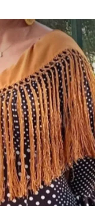 Traje de flamenca lunares