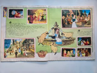 Album COMPLETO La Bella y la Bestia Disney Panini