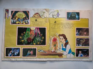 Album COMPLETO La Bella y la Bestia Disney Panini