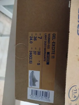 Zapatillas ASICS GEL-EXCITE 11W Mujer Talla 38.5