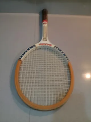 Racchetta da tennis Maxima Blu Drive in legno