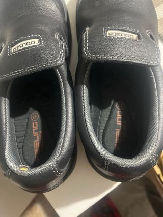 Zapatos de trabajo Robusta punta dura acero