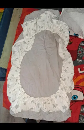 Funda nórdica cuna estrellas y sábana encimera