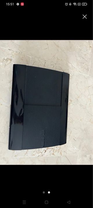 Consola PS3 Super Slim Negra