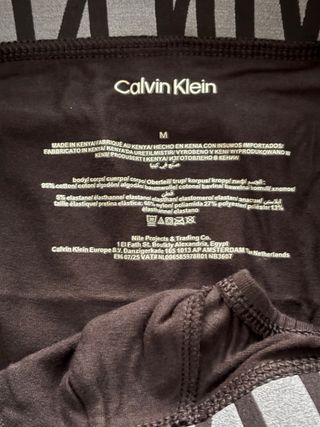 Calvin Klein pack 3 slips Talla M