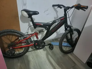 Bicicleta niño Wader X3 roja/negra