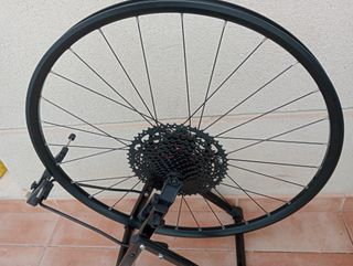llanta 27,5 trasera centrada, recta, sin llantazo